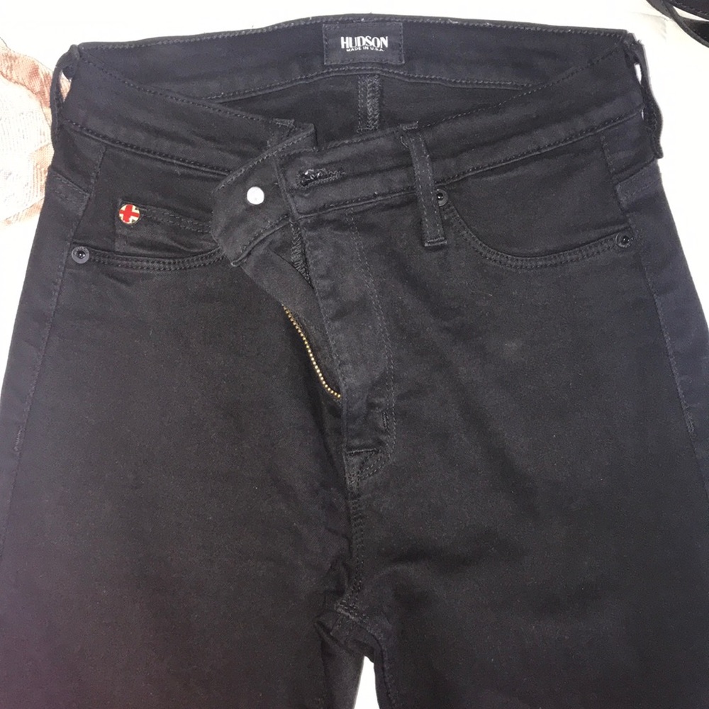 Black Barbara High Hudson Jeans